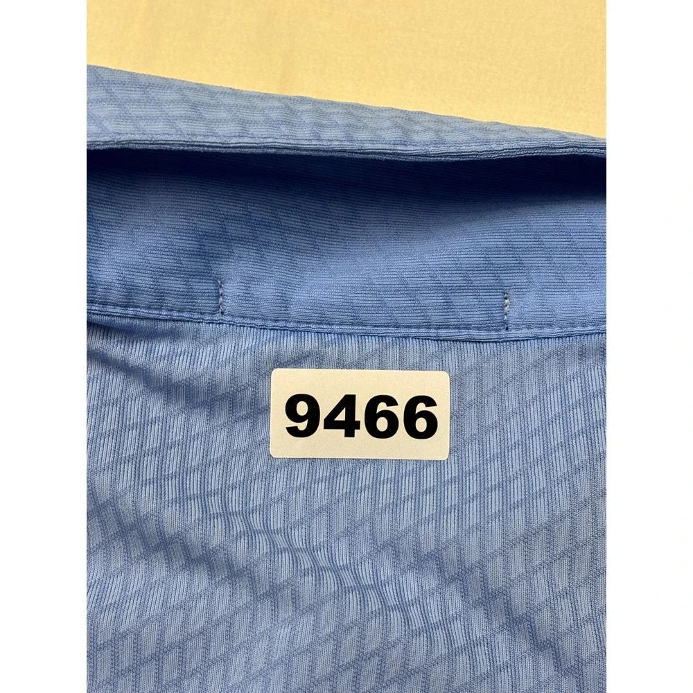 Nike Tiger Woods Collection Blue Diamond Polo Shingle Creek Golf Club Mens L